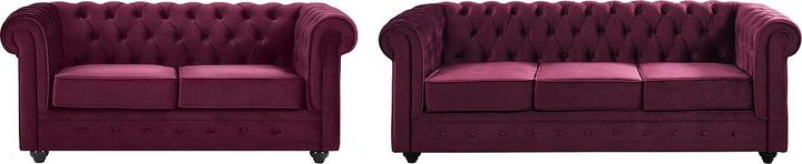 Produktbild Vente-unique Chesterfield (3-Sitzer)