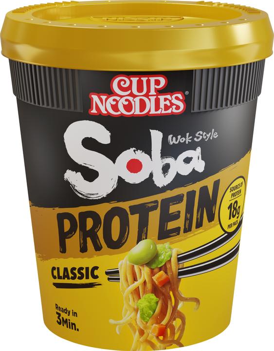 Actual product image Nissin SOBA Cup PROTEIN Classic (92 g)
