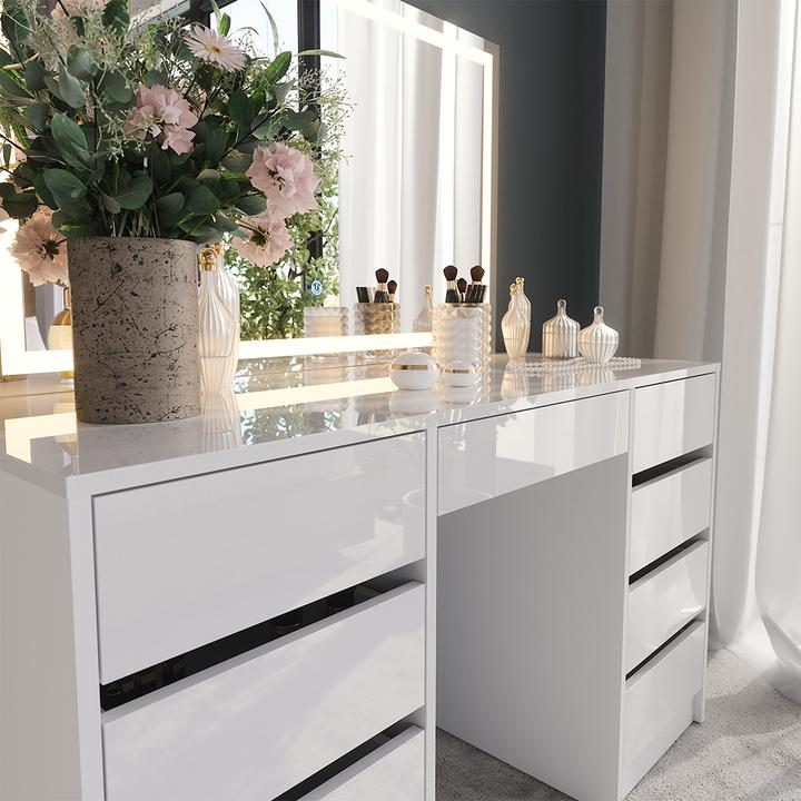 Actual product image Vicco Sherry with LED mirror