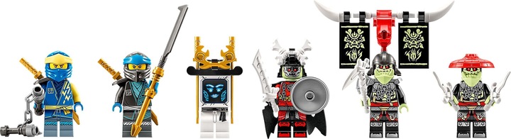 Actual product image LEGO Jay's Titan Mech (71785, LEGO Ninjago)