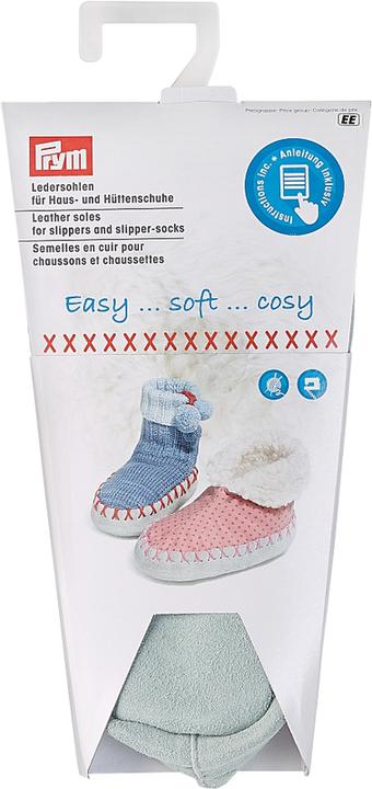 Immagine prodotto Prym Pantofole con suola in pelle misura 27 - 29