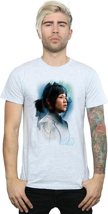 Actual product image Star Wars Mens The Last Jedi Rose Tico Brushed T-Shirt (XXL)