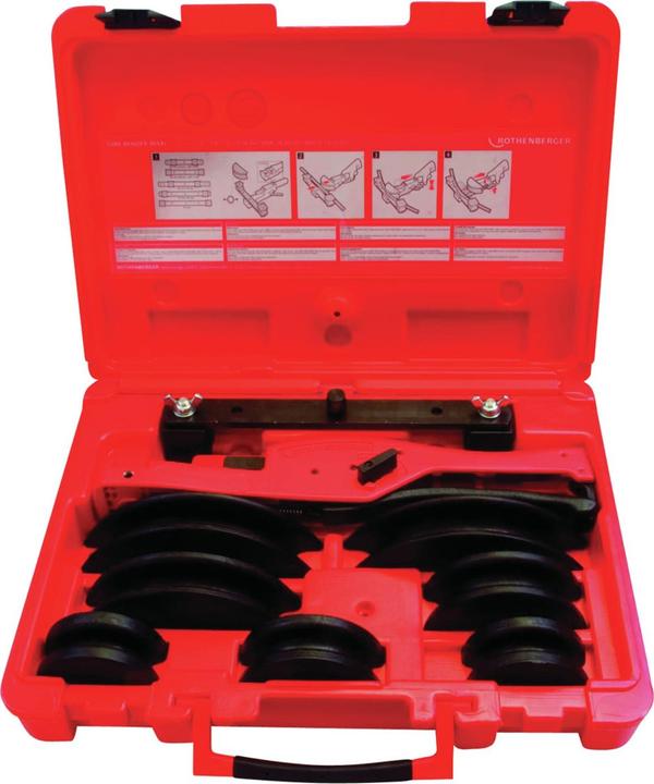 Produktbild Rothenberger Einhand-Rohrbieger TUBE BENDER MAXI Set MSR 12 - 15 - 18 - 22 mm (480 mm)