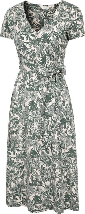 Immagine prodotto Mountain Warehouse Santorini Vestito Midi Floreale Avvolto Donna (34 D)