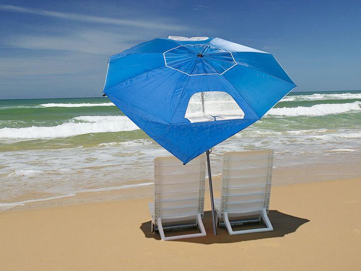 Image du produit Infactory Parasol et parasol de plage 2en1