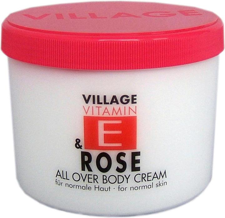 Immagine prodotto Village Crema corpo alla vitamina E Rosa (Crema corpo, 500 ml)