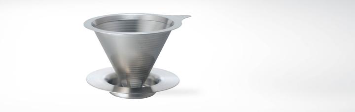 Produktbild Hario Porzellan Kaffeefilter V60 Metall