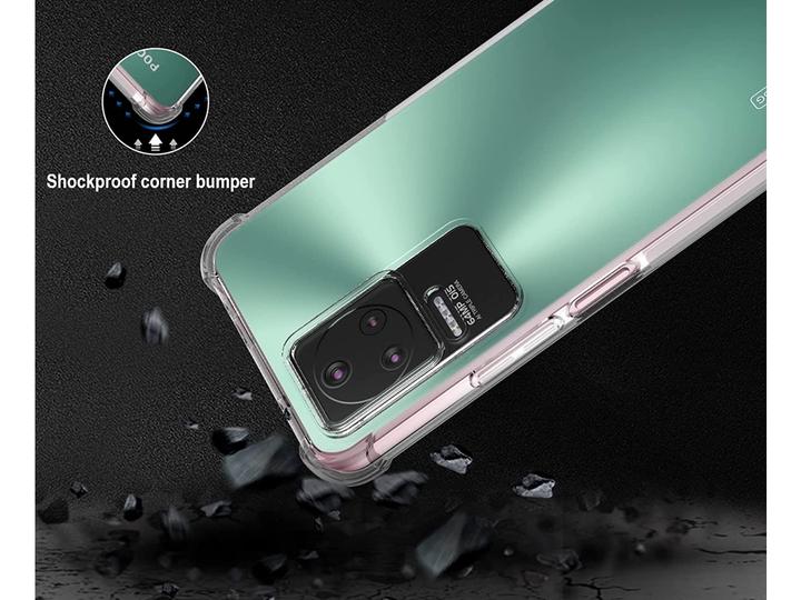 Image du produit Screenguard Xiaomi Poco F4 Housse Crystal Soft Airbag Bumper (Xiaomi Poco F4)