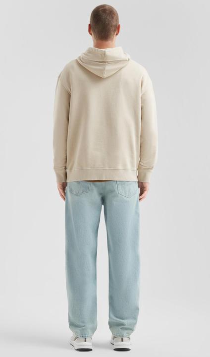 Produktbild s.Oliver Sweatshirt Gewaschener Hoodie mit kleinem Frontprint (M)