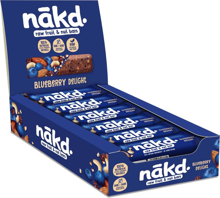 Nakd Blueberry Muffin (18 Stk., 698 g)