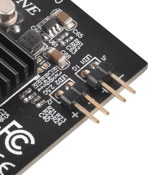 Actual product image Silverstone sst-ecl01 lan adapter (PCIe)