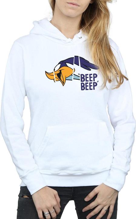 Immagine prodotto Looney Tunes Road Runner Beep Beep Felpa con Cappuccio Donna (S)