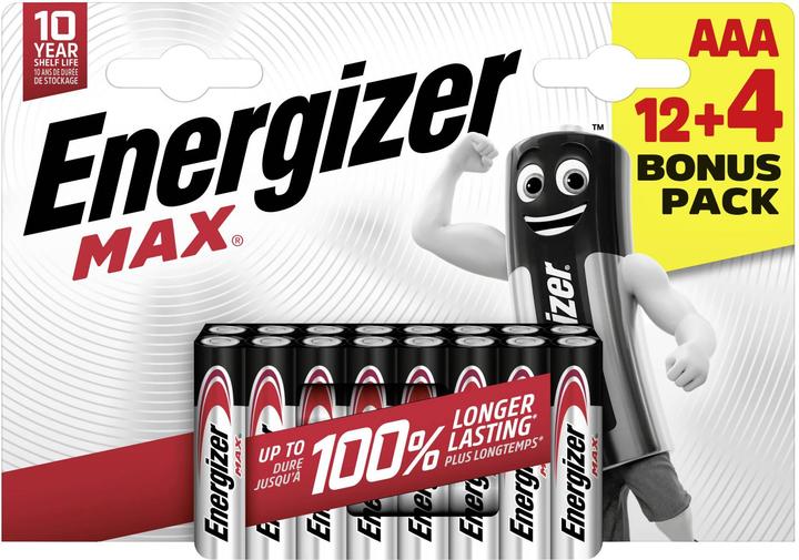 Produktbild Energizer Max Alkaline (16 Stk., AAA)
