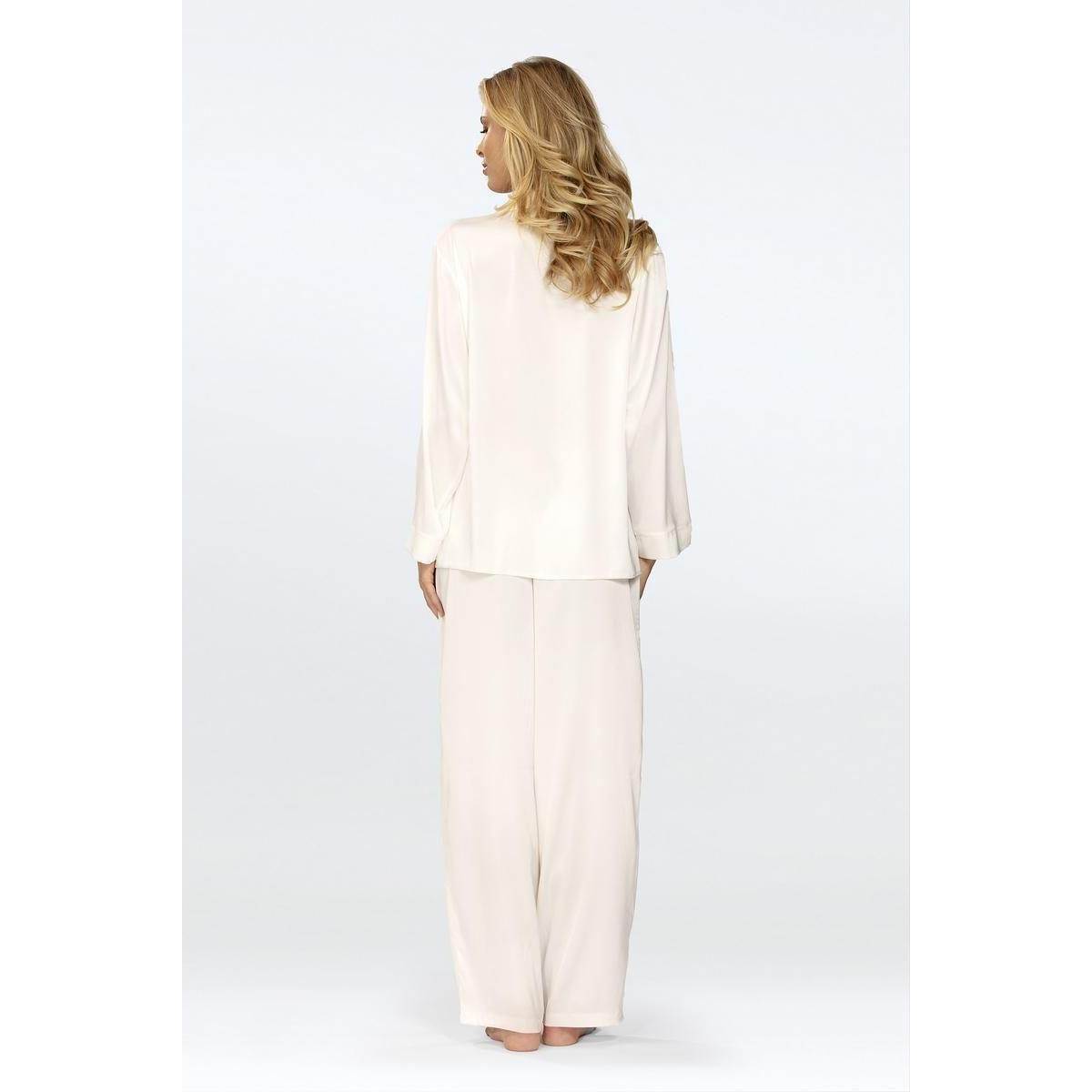 Thumbnail - DKaren, Damen, Pyjama, Pyjama model, Beige, (XL)