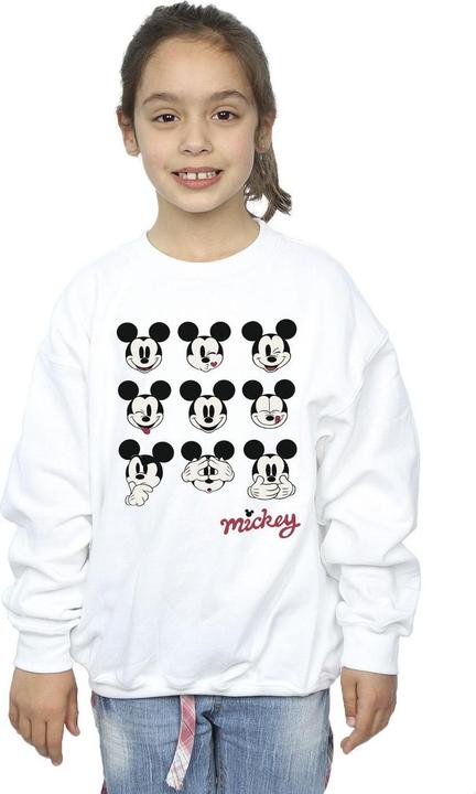 Produktbild Disney Mickey Mouse Many Faces Sweatshirt Mädchen (116)