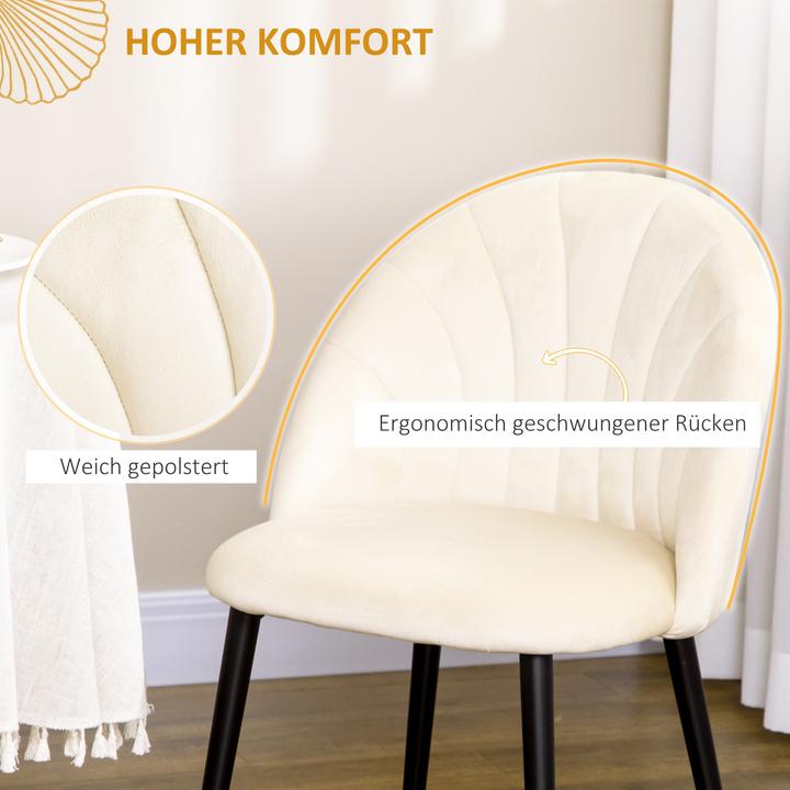 Immagine prodotto Homcom Esszimmerstuhl im 2er Set
