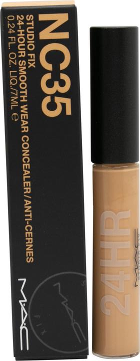 Actual product image MAC Cosmetics Studio Fix 24-Hour Smooth Wear Concealer (Model No. NC35)