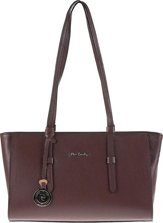 Produktbild Pierre Cardin Damen Handtasche Made In Italy - Modell Valeria Nova - 100% Leder - 42.0 X 21.5 X 12.5 Cm