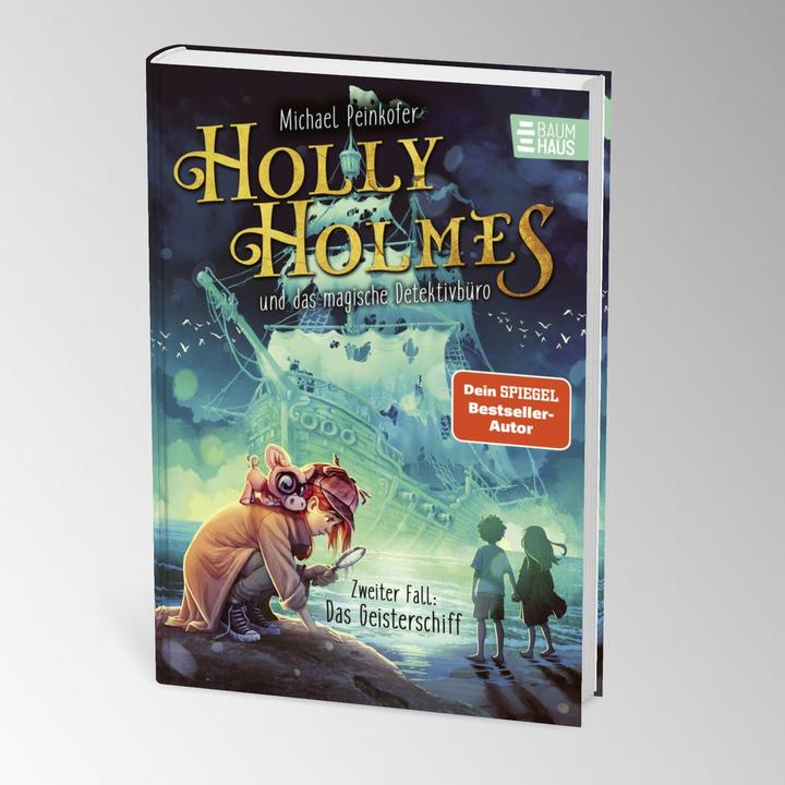 Productafbeelding Holly Holmes und das magische Detektivbüro - Zweiter Fall: Das Geisterschiff (Helge Vogt, Michael Peinkofer, Duits)