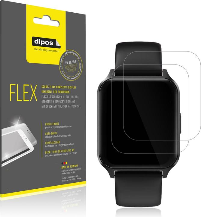 Image du produit Dipos Film de Protection d’écran Full-Cover 3D (Touchelex 1,52 pouces Smartwatch)