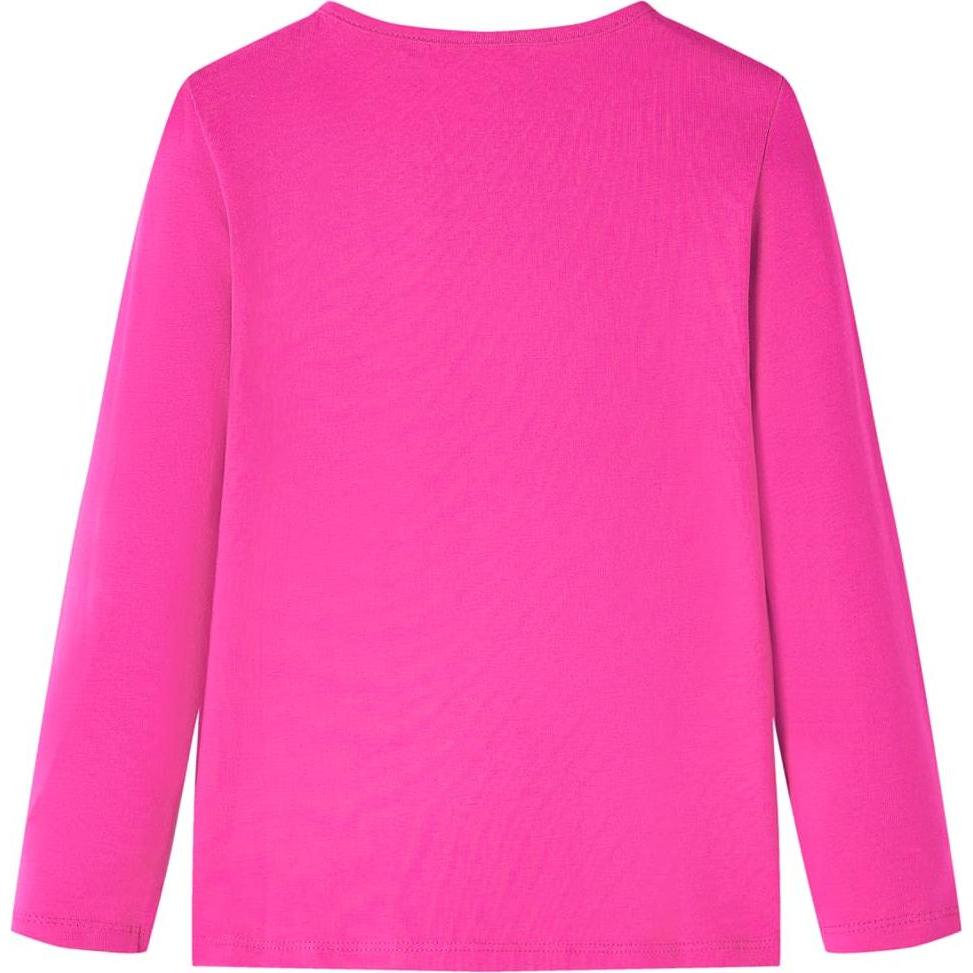 Thumbnail - VidaXL, Jungen, Shirt, Kinder-Langarmshirt Dunkelrosa 92,Material: 95 % Baumwolle, Rosa, (92)