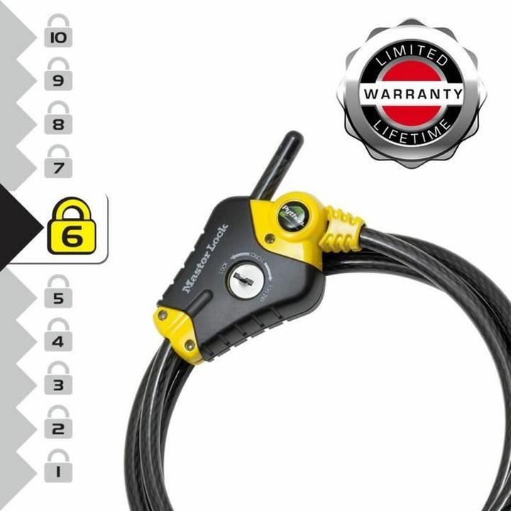 Produktbild Master Lock Python Verschlusskabel 8433EURD (180 cm)
