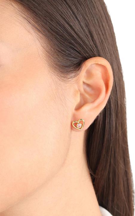 Image du produit S.Oliver Ohrschmuck für Damen, 925 Sterling Silber, Zirkonia synth. | Herz (Argent 925)