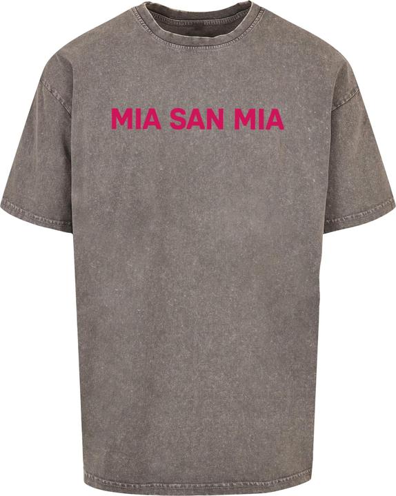 Actual product image FC Bayern München Mia San Mia Colour Acid Washed Heavy Oversize Tee - 115683 (3XL)