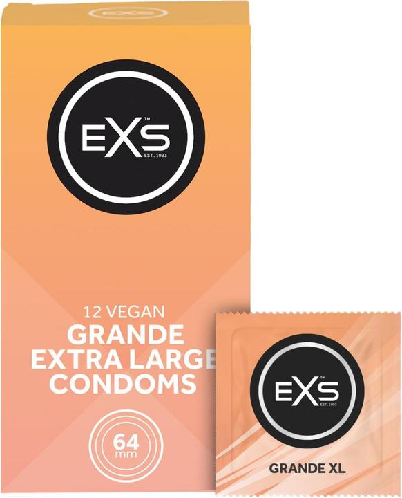 Actual product image EXS Grande - Extra Large Condoms - 12 pieces (12 pcs.)