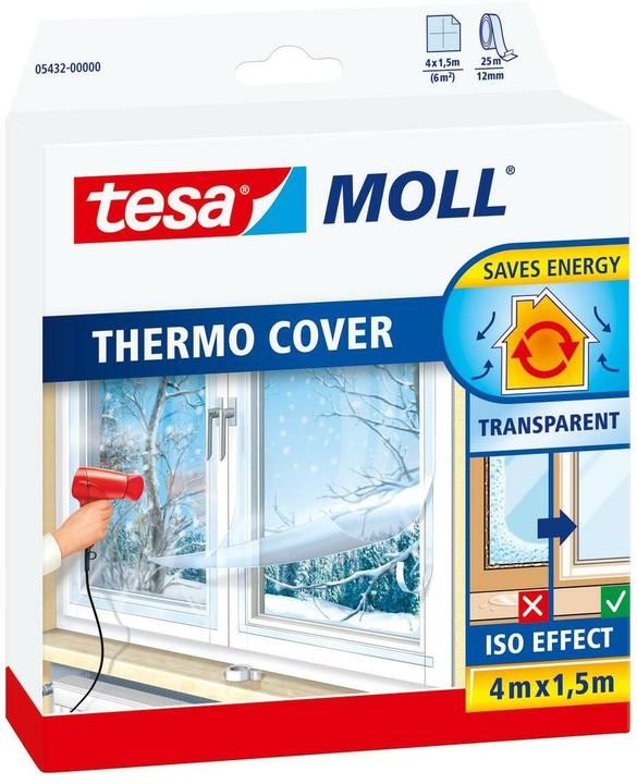 tesa tesamoll THERMO insulating film for thermal insulation on windows