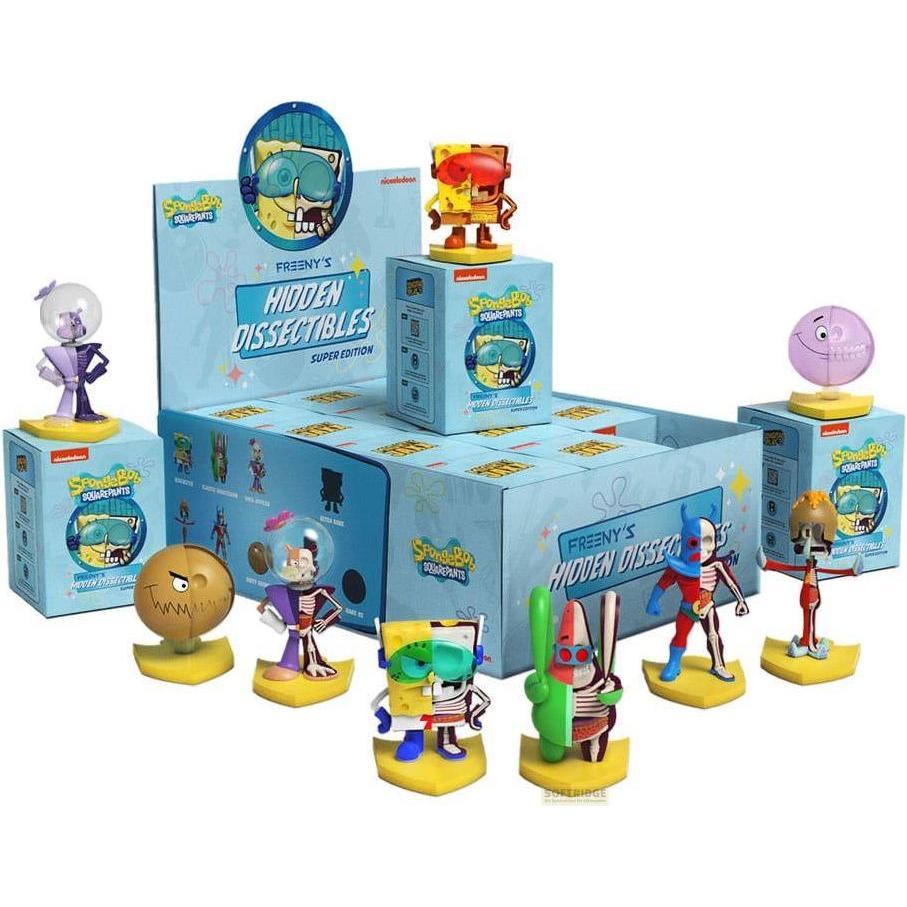 Mighty Jaxx Spongebob Squarepants présentoir Blind Box Hidden Dissectibles Series 04 (Super ed.) (6)