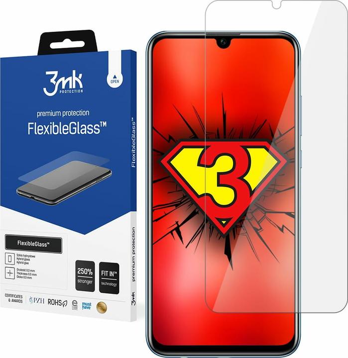 Actual product image 3MK FlexibleGlass Huawei Honor 10 Lite Szkło Hybrydowe (1 Piece, Honor 10 Lite)