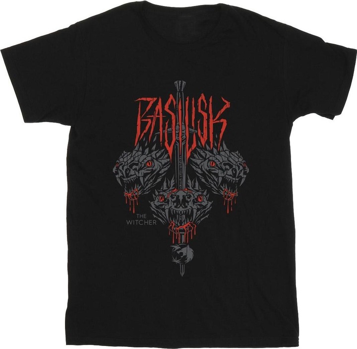 Actual product image Netflix Mens The Witcher Basilisk T-Shirt (XXL)