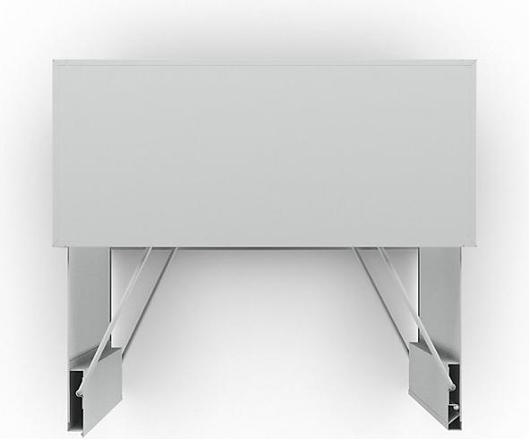 Produktbild Mauser Stahlschrank mit Einschwenktüren (95 x 42 x 195 cm)