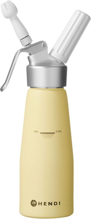 Hendi Distributeur de crème 0.5L jaune pastel (0.50 l)