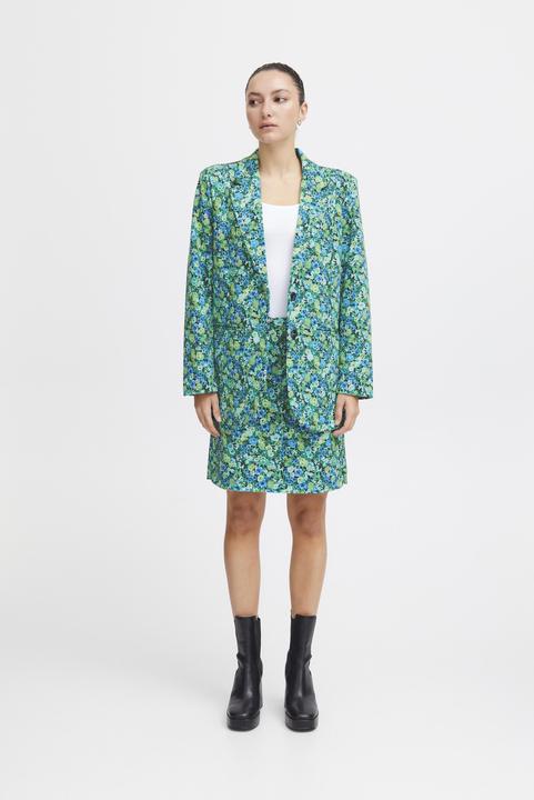 Actual product image Ichi IHKATE PRINT OVERSIZE BL 20120502 (L)