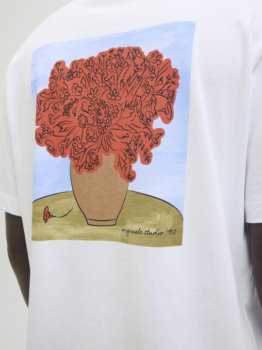 Produktbild Jack & Jones Rückenprint Rundhalsausschnitt T-shirt T-shirt (L)