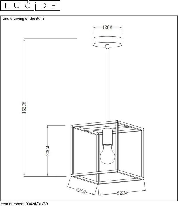 Image du produit Lucide Ruben (E27)