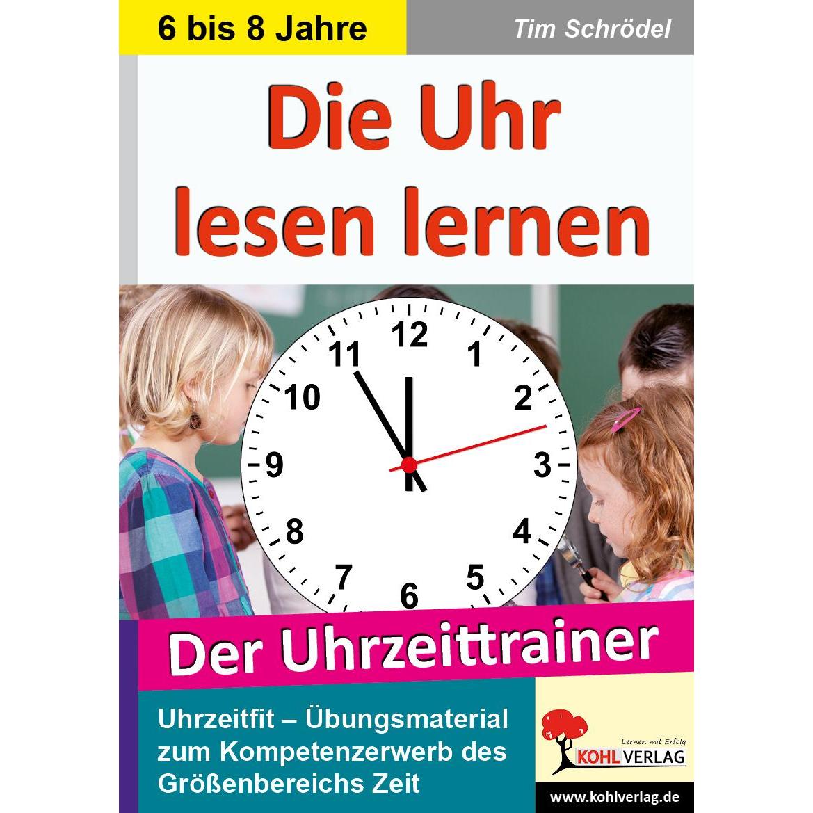 Die Uhr lesen lernen, Schulbücher von Tim Schrdel