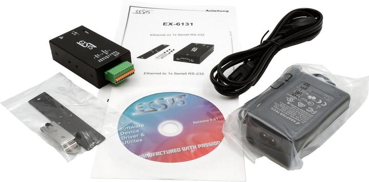 Actual product image Exsys Serial device server EX-6131