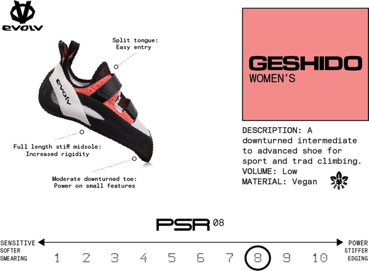 Immagine prodotto Evolv Scarpe da arrampicata Geshido (37)