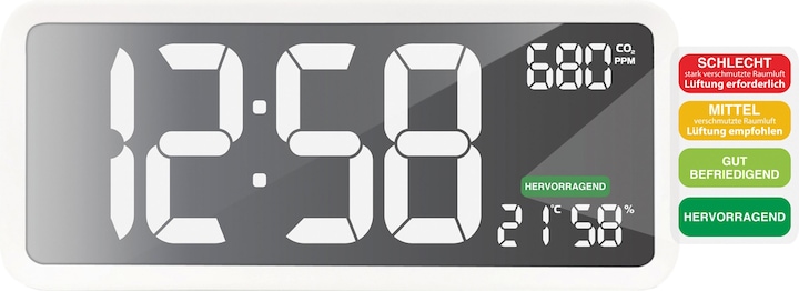 Actual product image Technoline CO2 Air Quality Monitor WL 1040