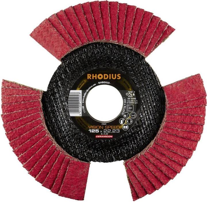Actual product image Rhodius Flap disc VISION SPEED (40)