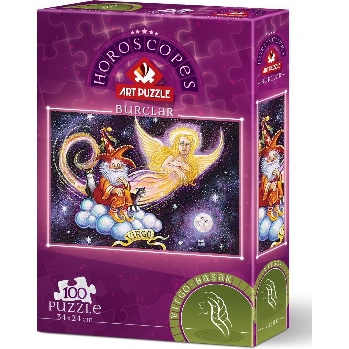 Art Puzzle 100 Stk. - Sternzeichen: Jungfrau (100 Teile)