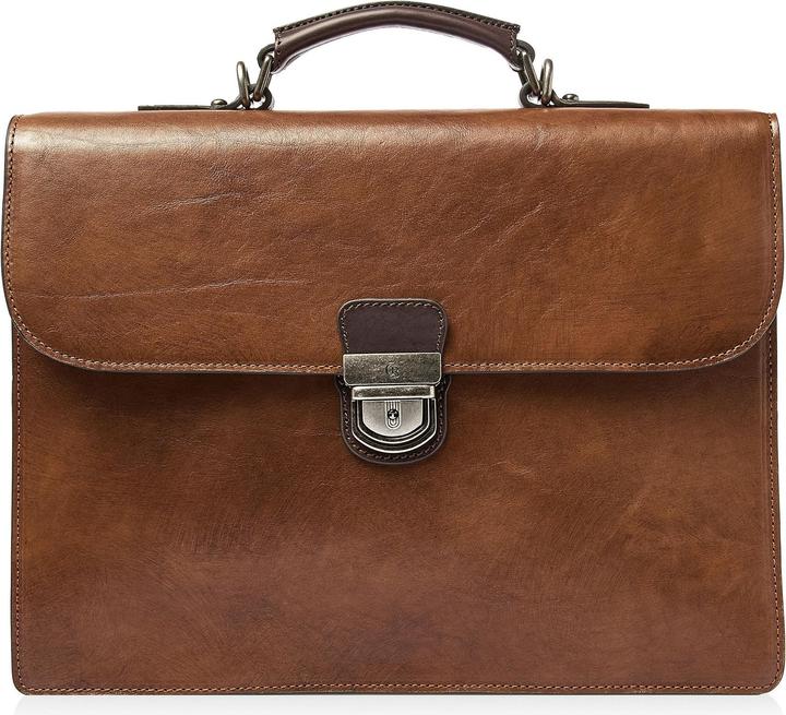 Produktbild Castelijn & Beerens Rien Aktentasche RFID Leder 39,5 cm Laptopfach (17.30")