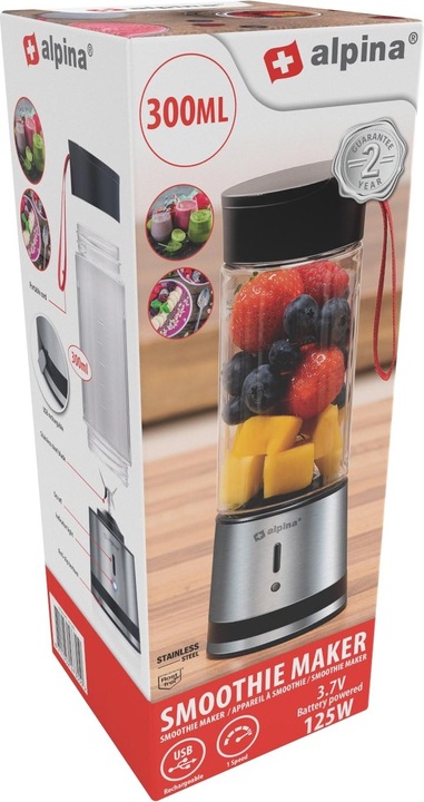 Produktbild alpina Smoothie maker SS 125W 1500mAh (125 W)