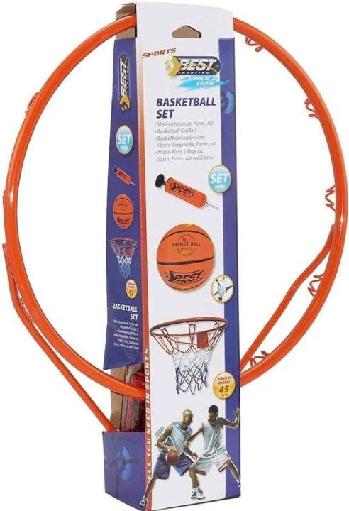 Immagine prodotto Best Sporting Canestro da 45 cm con palla e pompa