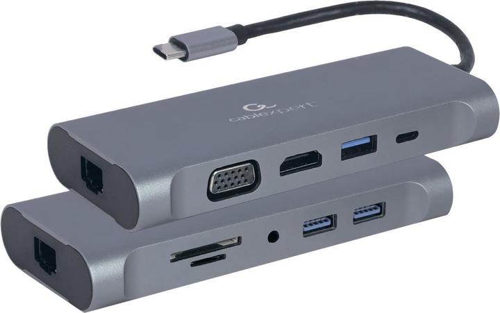 Produktbild Gembird A-CM-COMBO7-01 (USB-C, 7 Ports)