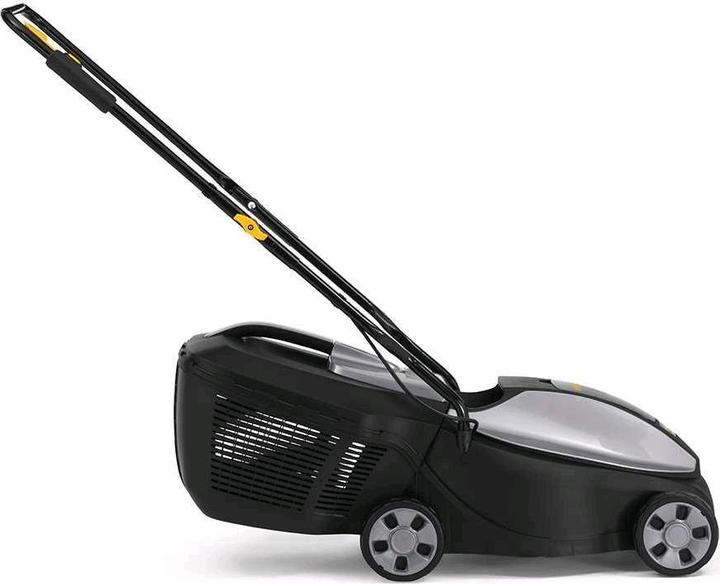 Actual product image Alpina Garden A particularly compact cordless lawn mower with a cutting width of 30 cm, powered by a 20 V (Rechargeable battery operated)
