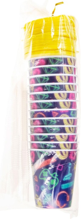 Actual product image LG-Imports Mug with lid and straw Gamer, 12 pieces. (12 x)